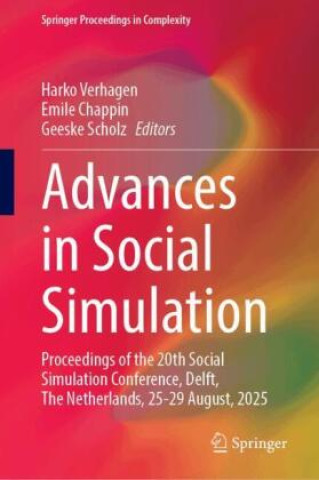 Книга Advances in Social Simulation Harko Verhagen