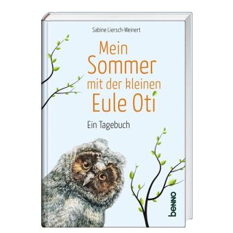 Carte Mein Sommer mit der kleinen Eule Oti 