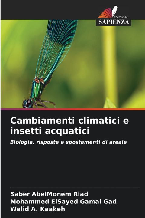 Libro Cambiamenti climatici e insetti acquatici Saber AbelMonem Riad