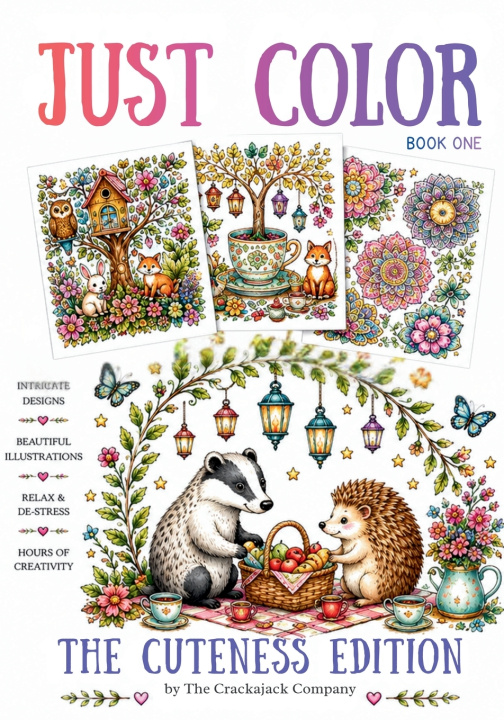 Könyv Just Color Book 1 Rose Brown