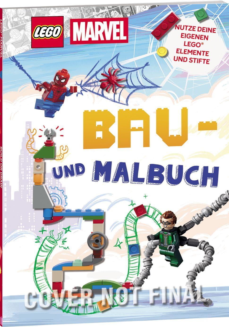 Книга LEGO® Spider-Man - Bau- und Malbuch 