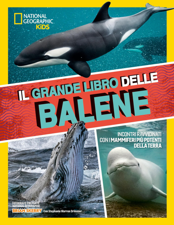 Könyv grande libro delle balene Brian Skerry