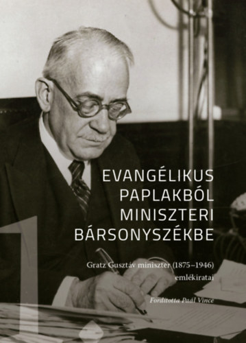Kniha Evangélikus paplakból miniszeri bársonyszékbe 