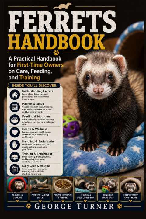 Книга Ferrets Handbook George turner