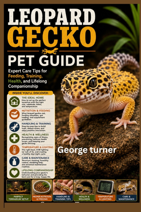 Buch Leopard Gecko Pet Guide handbook George turner