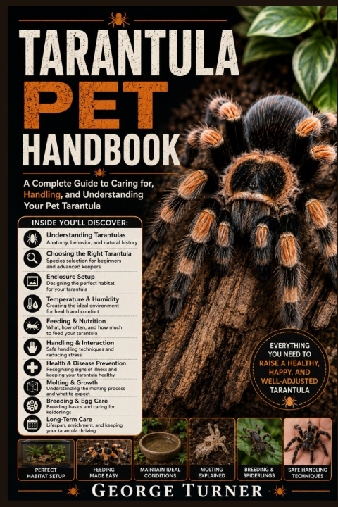 Książka Tarantula pet Handbook George turner