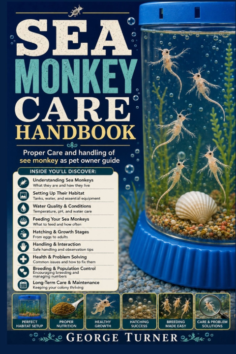 Carte Sea Monkey Care Handbook George turner