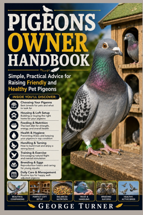 Könyv pigeons Owner Handbook George turner