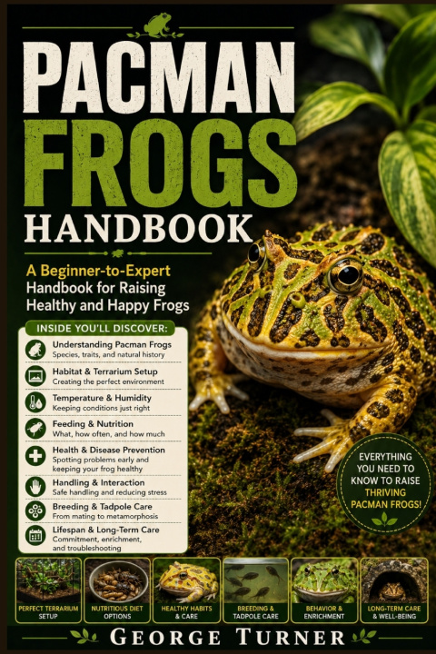 Buch pacman frogs handbook George turner