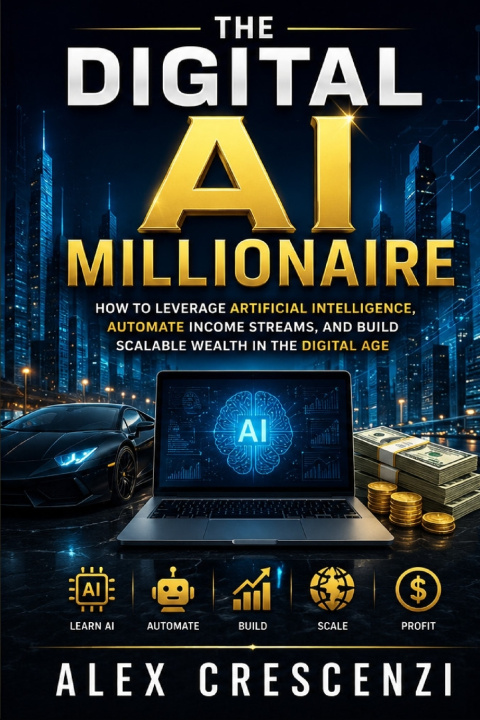 Könyv The Digital AI Millionaire Alex Crescenzi