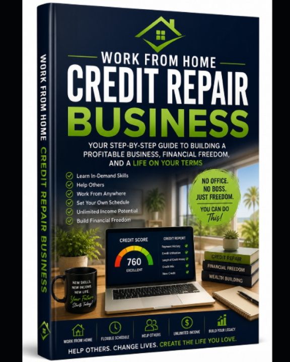 Livro CREDIT REPAIR BUSINESS NUZHAT HASAN