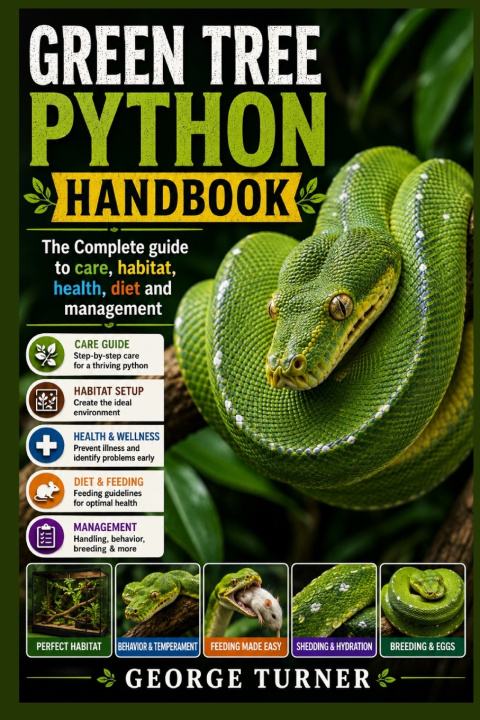 Kniha Green Tree python handbook George turner
