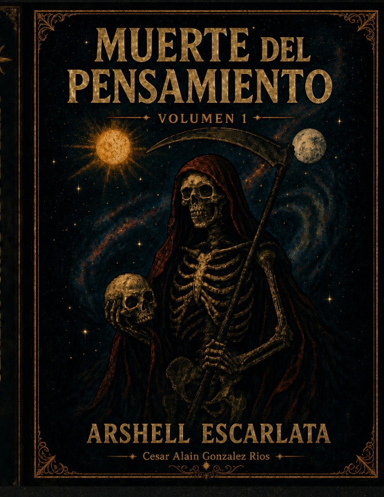 Livro Muerte del pensamiento Cesar Alain González Rios