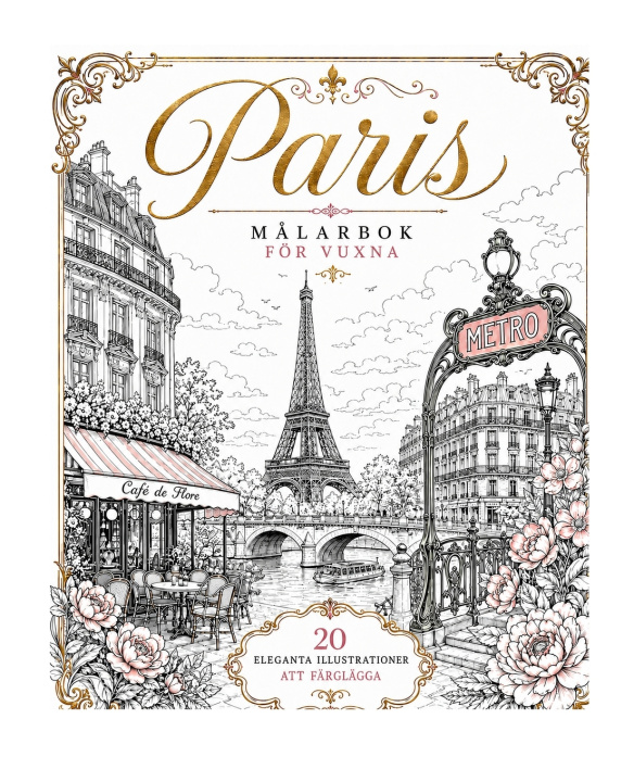 Книга Målarbok Paris PH LD