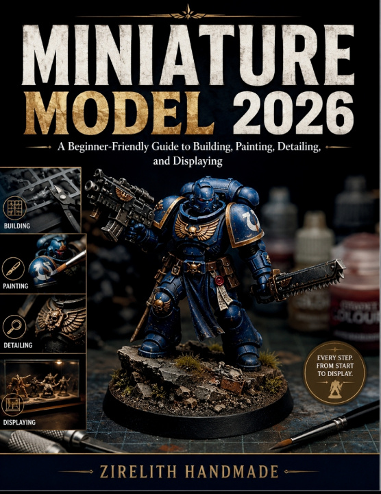 Книга MINIATURE MODEL ZIRELITH HANDMADE