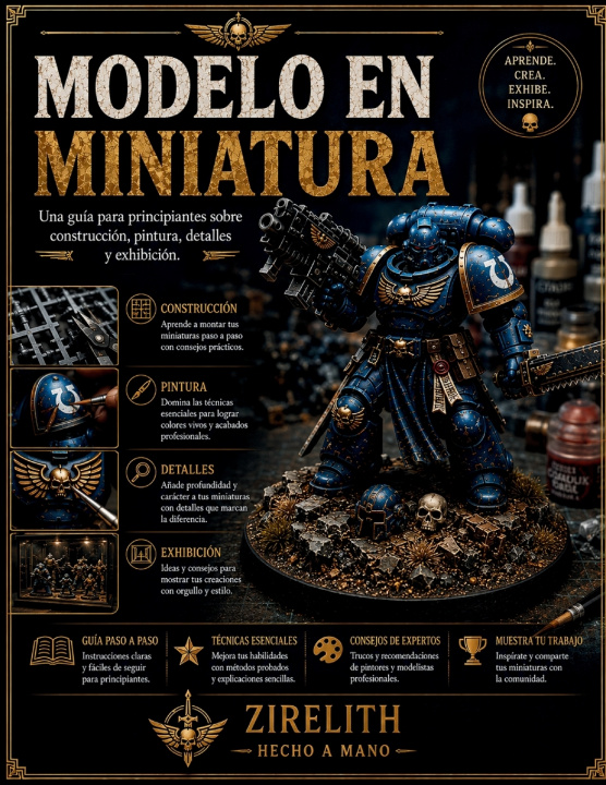 Könyv MODELO EN MINIATURA ZIRELITH HECHO A MANO
