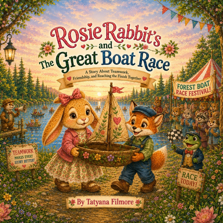 Knjiga Rosie Rabbit's Great Boat Race Book 3 Tatyana Filmore