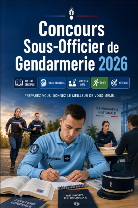 Knjiga Concours Sous-Officier de Gendarmerie 2026 Aide Concours France