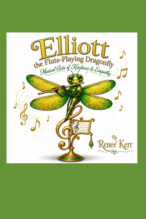 Carte Elliott the Flute-Playing Dragonfly Renee Kerr