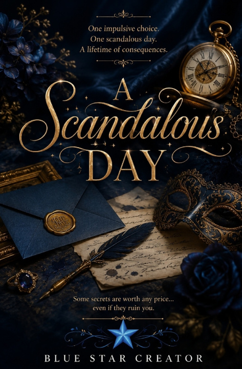 Carte A Scandalous Day Blue Star Creator