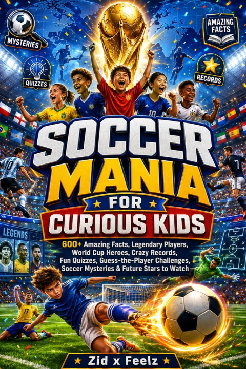 Книга Soccer Mania for Curious Kids Zid x Feelz