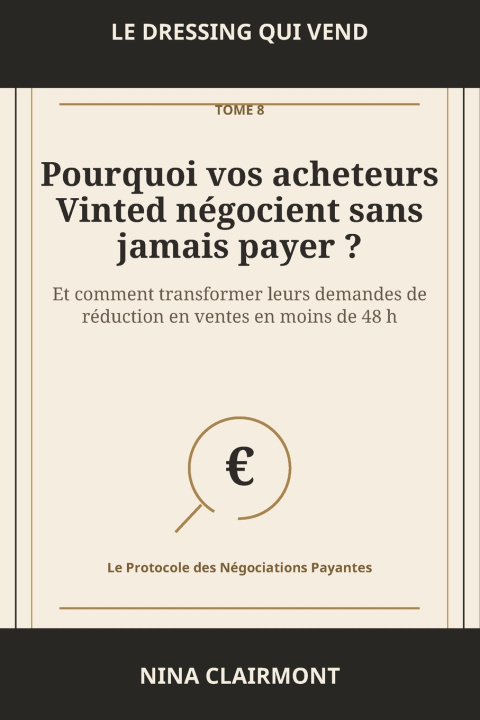 Könyv Le Dressing qui Vend Tome 8 Nina Clairmont