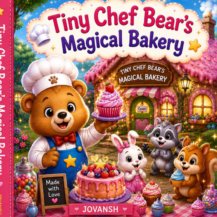 Könyv Tiny Chef Bear's Magical Bakery Author JOVANSH