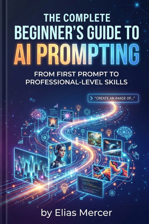 Könyv The Complete Beginner's Guide to AI Prompting - From First Prompt to Professional-Level Skills Saul Vasquez
