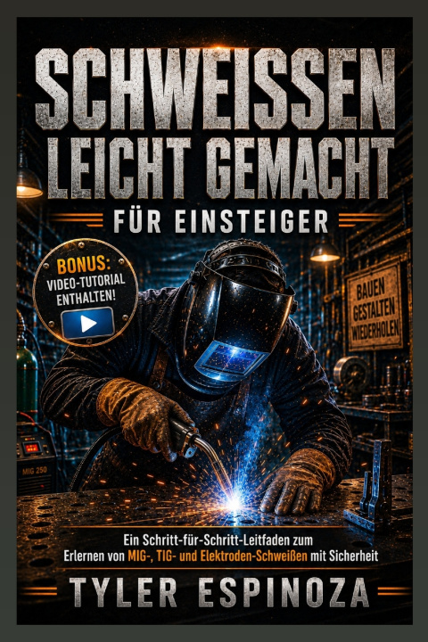 Livro SCHWEISSEN LEICHT GEMACHT FÜR EINSTEIGER TYLER ESPINOZA