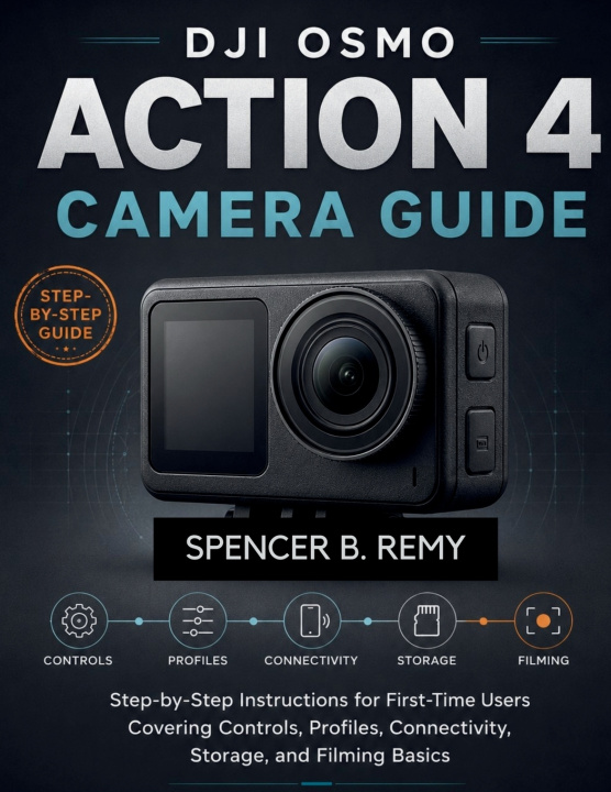 Книга DJI Osmo Action 4 Camera Guide Spencer B. Remy