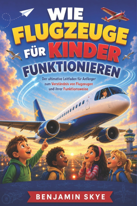 Libro WIE FLUGZEUGE FÜR KINDER FUNKTIONIEREN Benjamin Skye