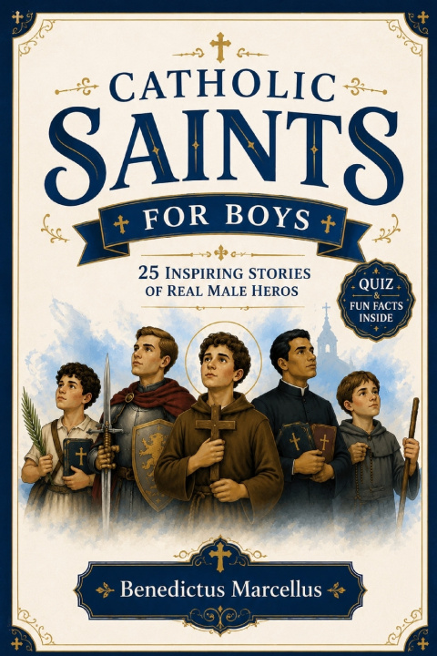 Libro Catholic Saints for Boys Benedictus Marcellus