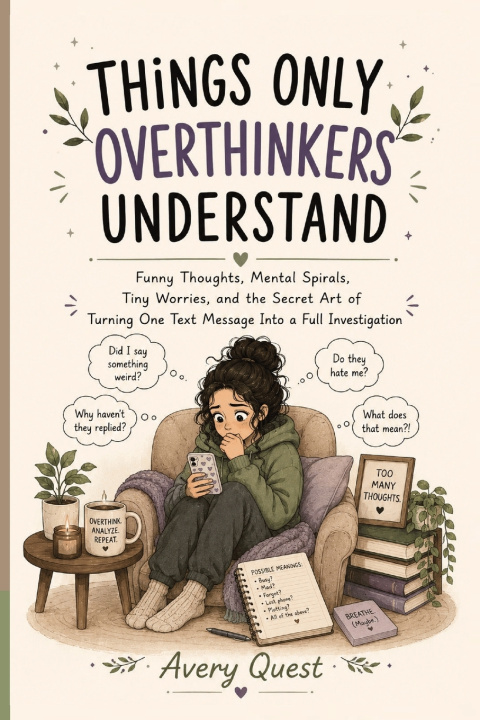 Boek Things Only Overthinkers Understand Avery Quest