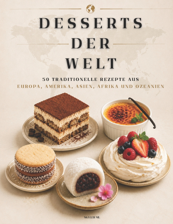 Książka DESSERTS DER WELT Skyler ml