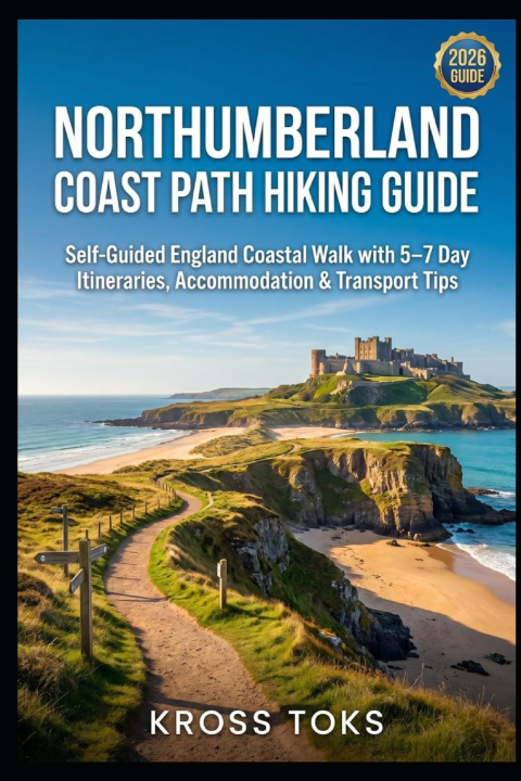 Książka Northumberland Coast Path Hiking Guide KROSS TOKS