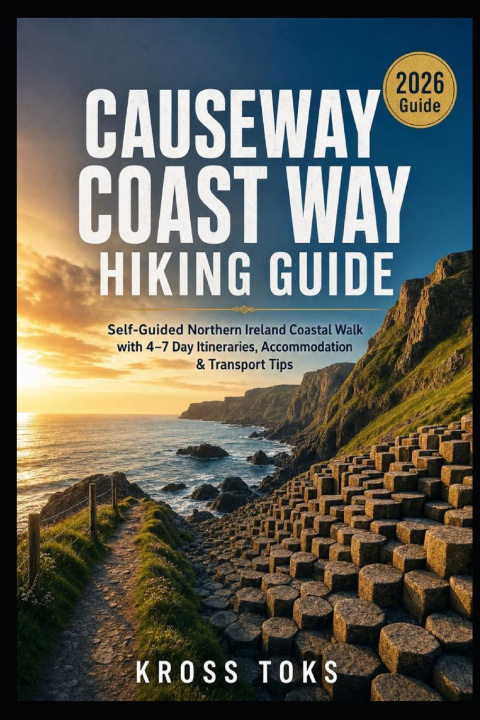 Livro Causeway Coast Way Hiking Guide KROSS TOKS