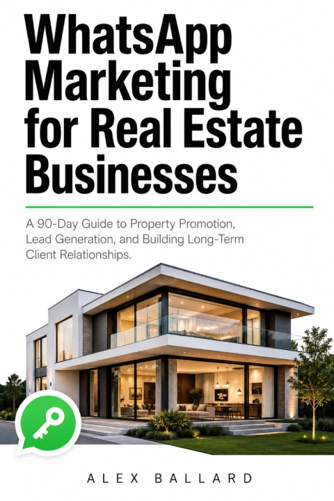 Livro WhatsApp Marketing for Real Estate Businesses Alex Ballard
