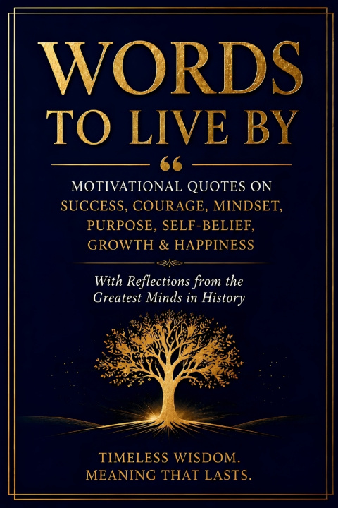 Kniha Words to Live By Paulina Manon
