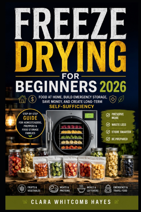 Könyv Freeze Drying for Beginners 2026 Clara Whitcomb Hayes