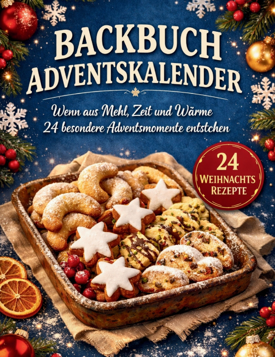 Könyv Backbuch Adventskalender Mira Winterstern