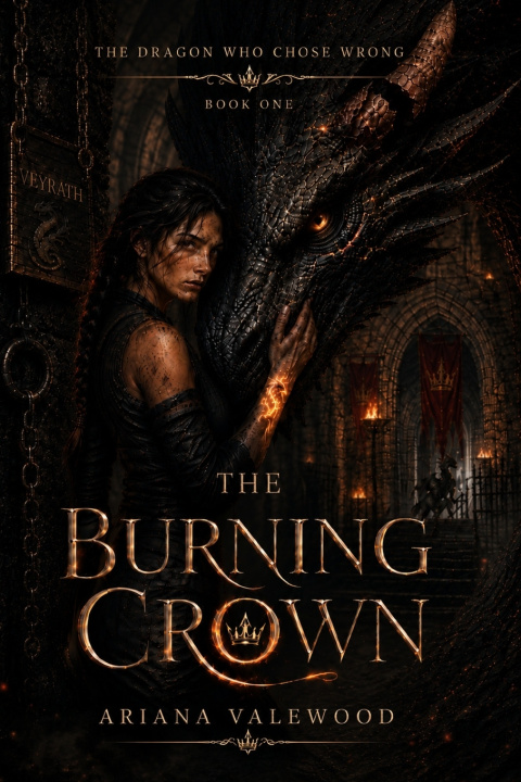 Книга The Burning Crown Ariana Valewood