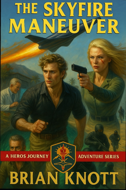 Książka THE SKYFIRE MANEUVER Brian Knott