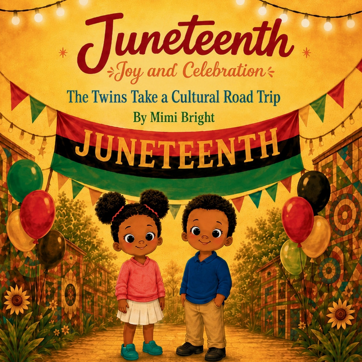 Kniha Two by Twins - Juneteenth Joy and Celebration Mimi Bright