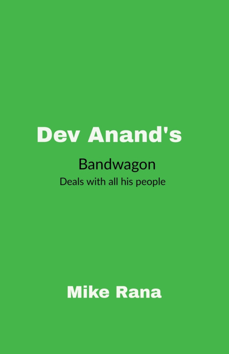 Boek Dev Anand's Bandwagon Mike Rana