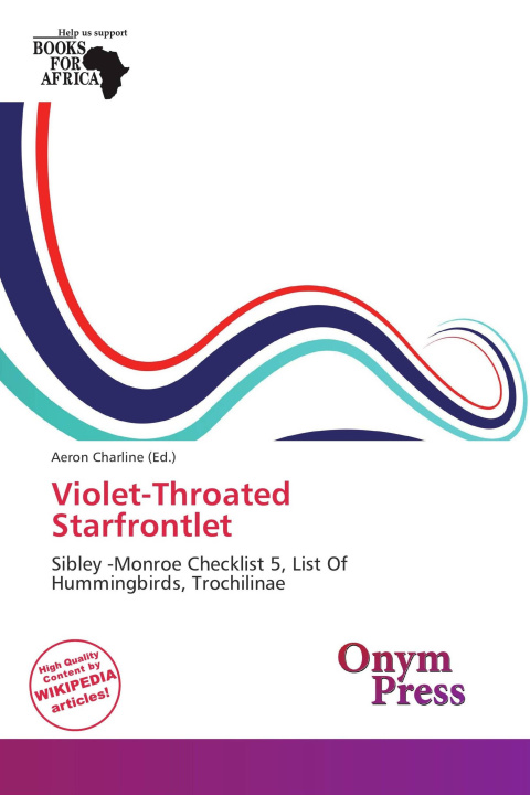 Book Violet-Throated Starfrontlet 