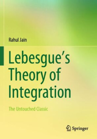 Buch Lebesgue's Theory of Integration Rahul Jain