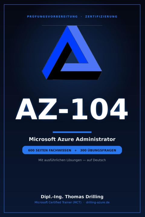 Carte AZ-104 Microsoft Azure Administrator Thomas Drilling
