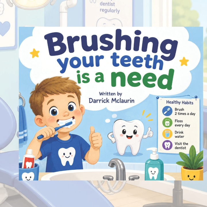 Könyv Brushing your teeth is a need Darrick Mclaurin