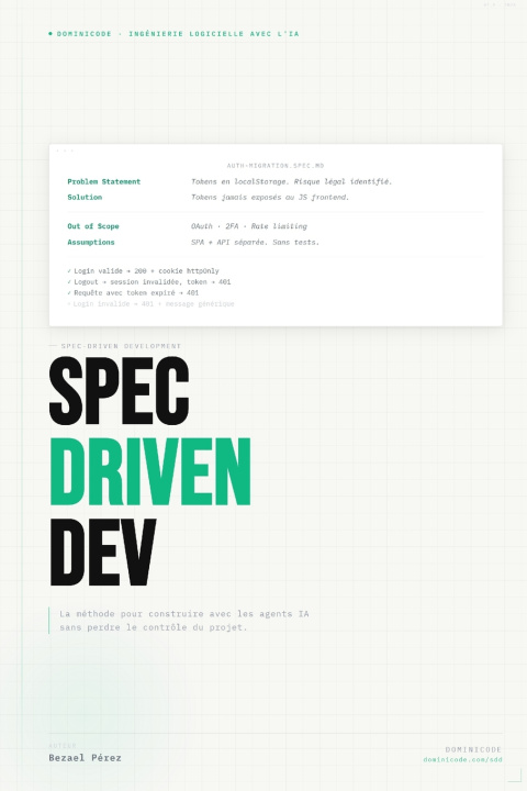 Kniha Spec-Driven Development Bezael Pérez
