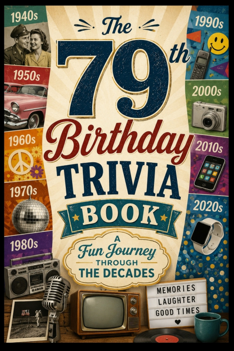 Book The 79th Birthday Trivia Book Liam Calder